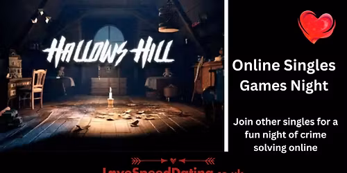 Online Singles Gaming Night