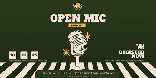 Open Mic Season - 4