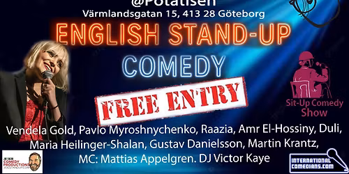 English Stand-up comedy