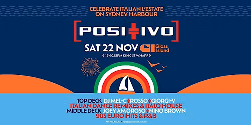 Glass Island - POSITIVO - Sat 22 Nov 2025