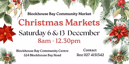 Blockhouse Bay Community Market - Christmas Markets
