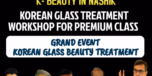 Korean glass treatment workshop