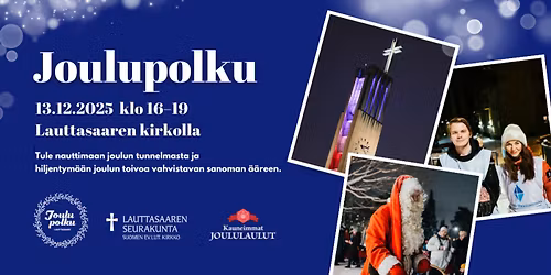 The Lauttasaari Christmas Path