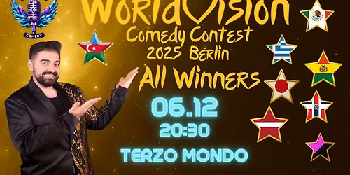 WorldVision Comedy Contest All Winners 06.12.2025 Berlin