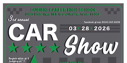 DCHS 3rd Annual Car Show