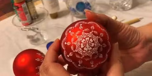 DIY Mandala Holiday Ornament