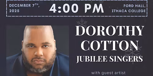 Dorothy Cotton Jubilee Singers- Winter Concert