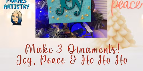 RESIN ORNAMENT WORKSHOP ~ADVANCED RESERVATION REQUIRED