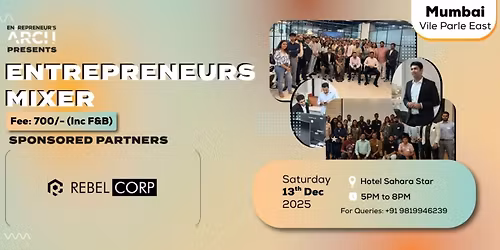 Entrepreneur's Mixer (Mumbai)
