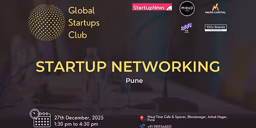 GLOBAL STARTUPS CLUB l STARTUP NETWORKING Pune 2025