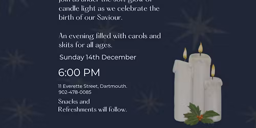 New Hope Baptist Church: Christmas Candle Light Service