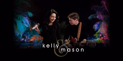 Kelly & Mason perform during Night Lights series at Naples Botanical Garden