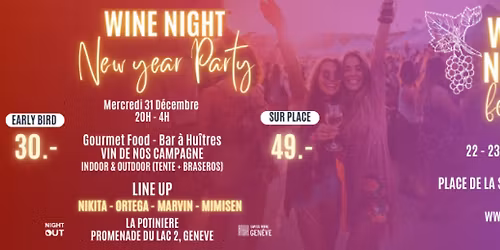 Wine Night New Year Party