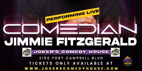 Comedian Jimmie Fitzgerald Live at Joker\u2019s! (Family Friendly)