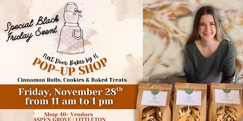 Black Friday with Next Door Bakes by H