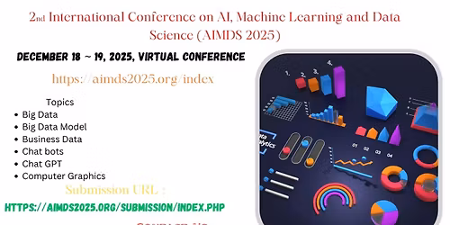 2nd International Conference on AI, Machine Learning and Data Science (AIMDS 2025)