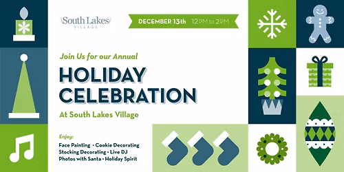 Holiday Celebration at South Lakes Village