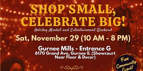 Shop Small, Celebrate Big Holiday Market
