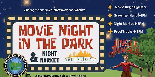 Movie Night on Wilmington Island