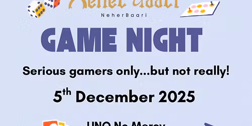 NeherBaari Game Night