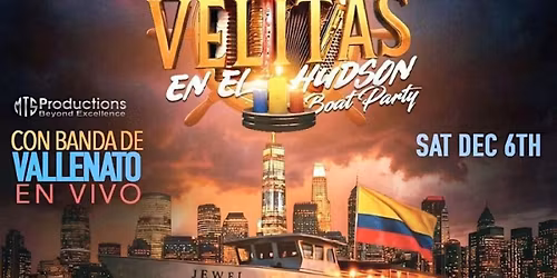 Velitas En El Hudson Boat Party NYC \u2013 Colombian Party
