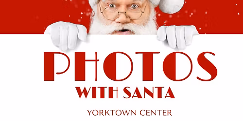 Photos with Santa at Yorktown Center
