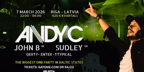 Selecta: ANDY C (UK)