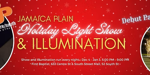 JP Holiday Light Show & South St Illumination Debut Party