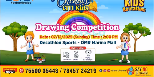 Chennai Citi KIDS Drawing Competition (Marina Mall)