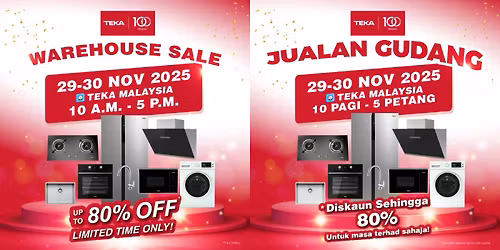 TEKA WAREHOUSE SALES 2025