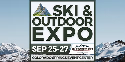 Colorado Ski & Outdoor Expo, September 2026