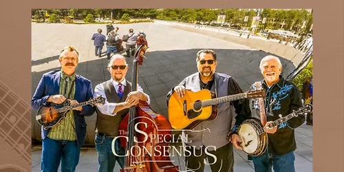 Special Consensus \u2013 Concert \u2013 Banjo Workshop \u2013 May 22