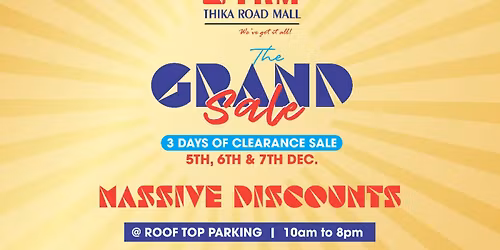TRM Grand Sale