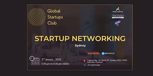 STARTUP NETWORKING Sydney Australia 2025