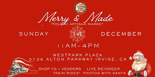 Merry & Made: Irvine Holiday Artisan Market
