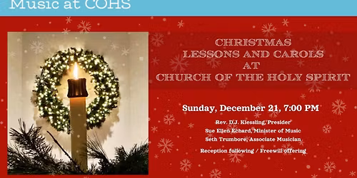 Christmas Lessons and Carols