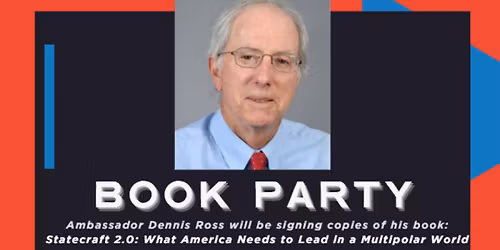 Book Party for Ambassador Dennis Ross at Carnivale Chicago 