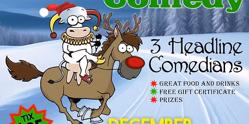 "Christmas FUNNY" - FunnyFest COMEDY SHOW - Saturday, Dec. 20