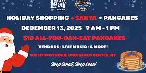 $10 All-You-Can-Eat Pancake Breakfast with Santa!