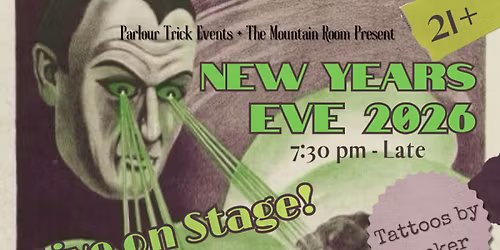 NYE 2026 at The Historic Mountain Room