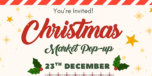 Christmas flea Corporate popup