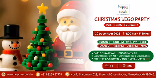 CHRISTMAS LEGO PARTY
