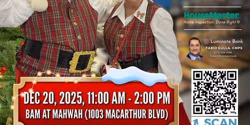 🎅✨ Brunch with Santa & Mrs. Claus…