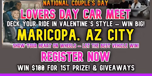 Love & Rides \u2013 Valentine\u2019s Day Car Meet | King of Car Meets
