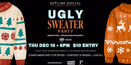 Ugly Sweater Party at Skyline Social