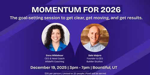 Momentum For 2026 @ Builder Studios