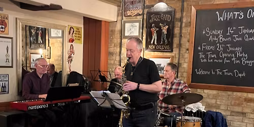 WEEKLY Sunday Jazz w Andy Bowie 4tet