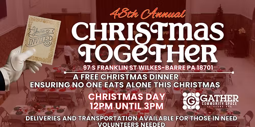 Christmas Together Community Dinner