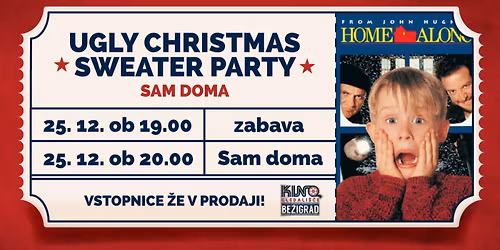 Ugly Christmas Sweater Party: SAM DOMA