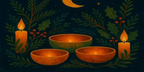 Holiday Candlelit Sound Bath: A Peaceful Pause in the Holiday Rush